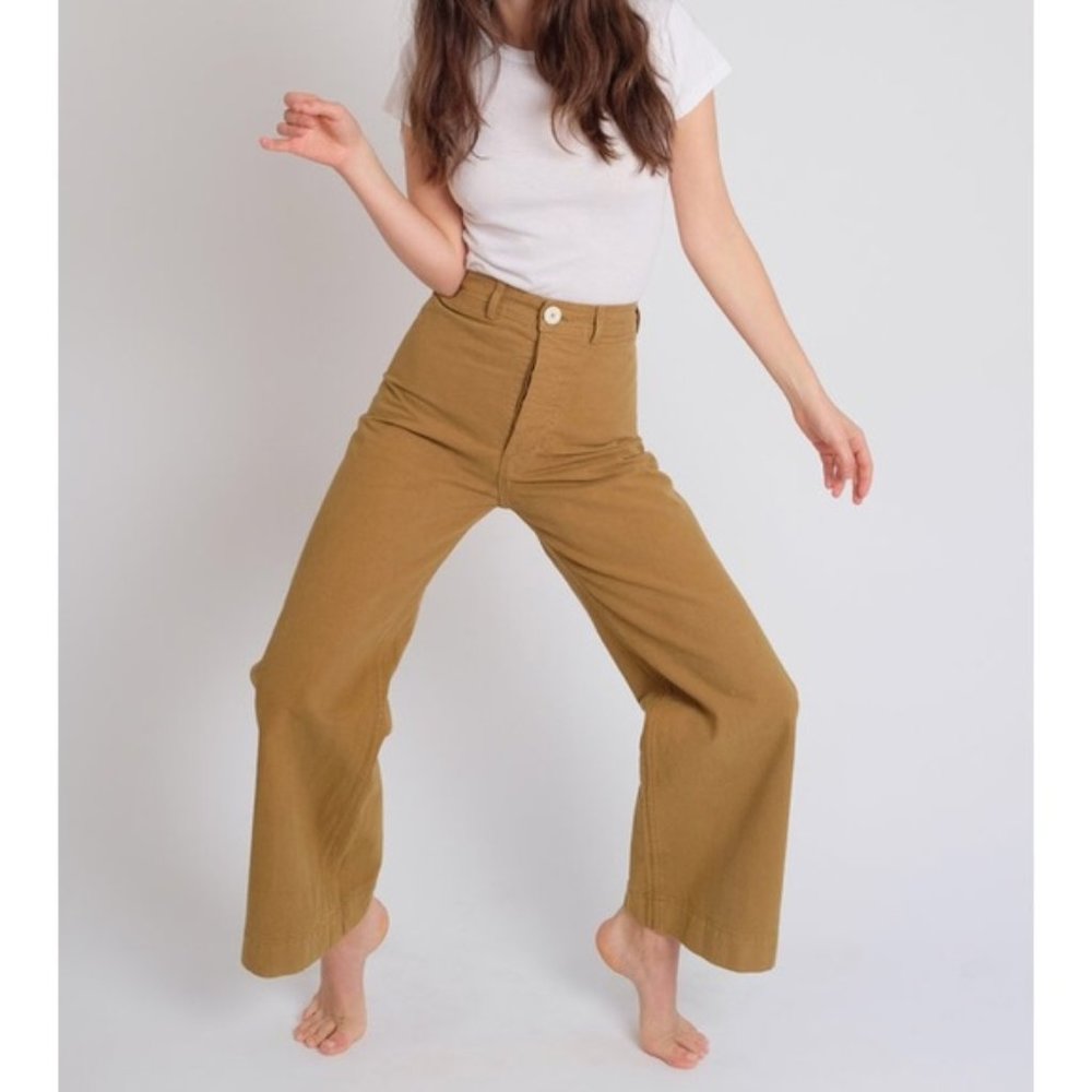 Jesse Kamm Tobacco Sailor Pants size 2